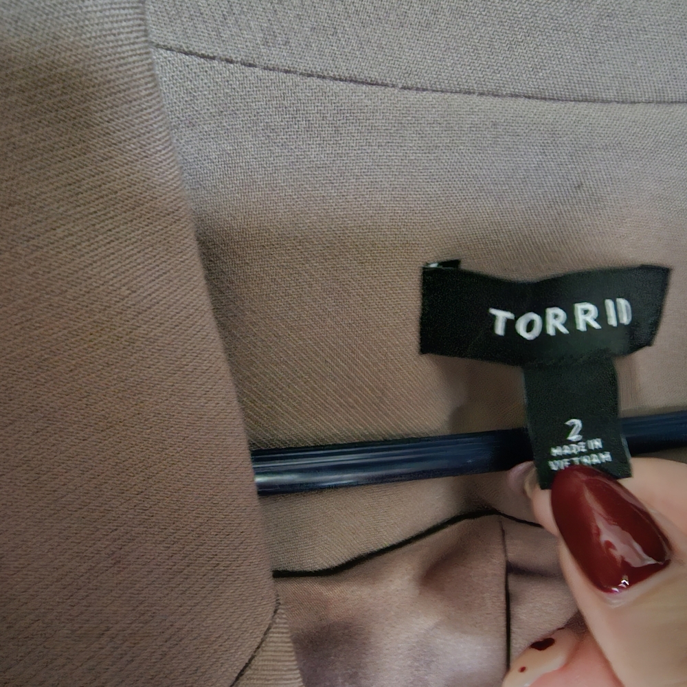 Torrid Taupe Pantsuit - Picture 6 of 6